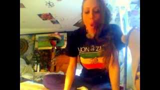 Ashley smoking huka in ras