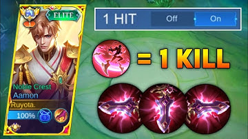 WTF DAMAGE!! BEST 1 HIT BUILD AAMON 2023