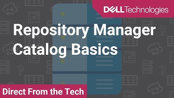 A Basic Introduction to the Catalog in Dell EMC Repository Manager (DRM)