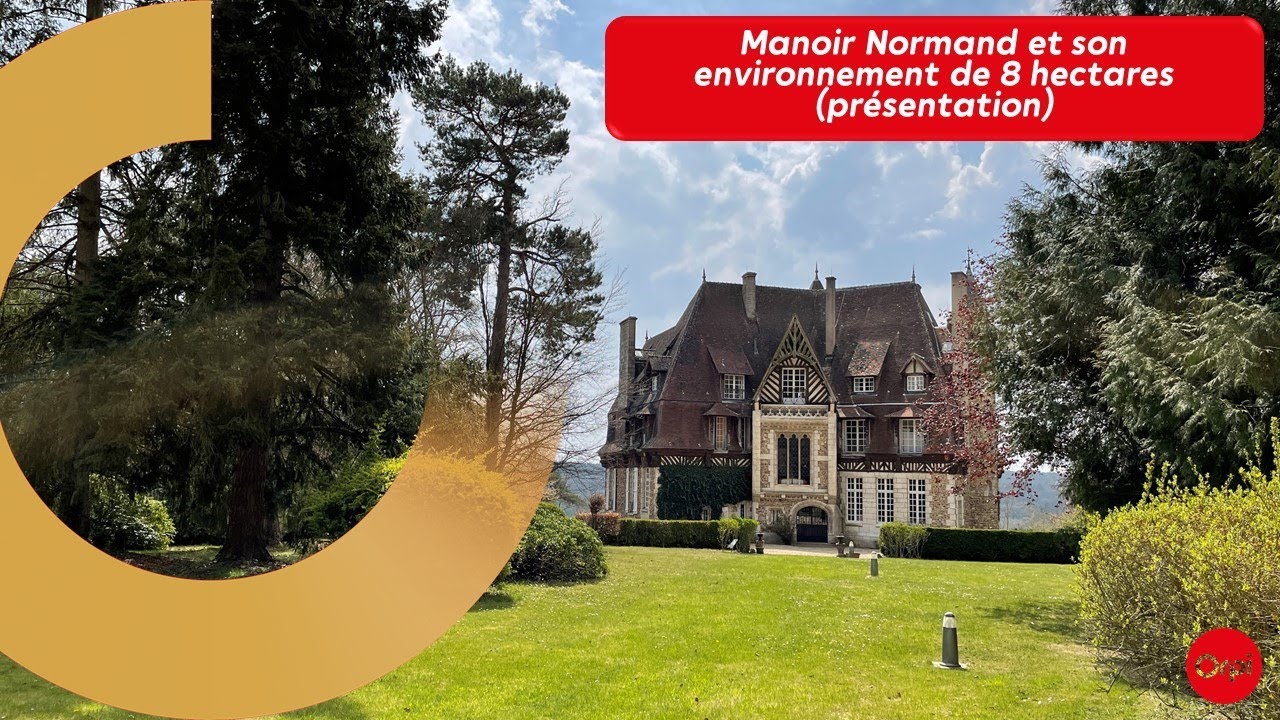 À VENDRE - PARTIE 2/2 Manoir Normand et ses 8 hectares de forêt (intérieur)