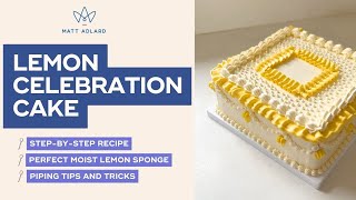 Lemon Celebration Cake Recipe