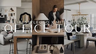 #LCOHQ Updated Interior Design Office Tour | THELIFESTYLEDCO x Mitzi Lighting