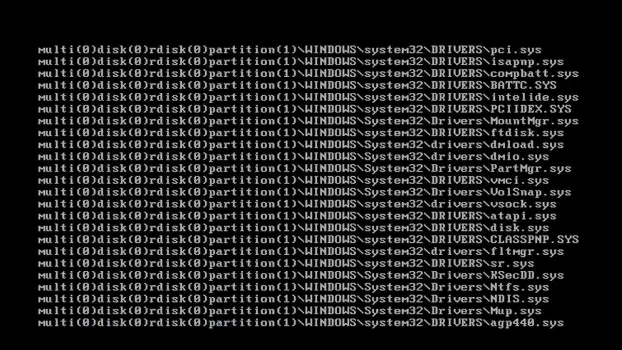 Proc sys vm. Classpnp.sys. system sys. sys c05a. system32.