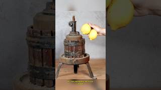100-Year-Old Fruit Press Brought Back to Life! #shorts #trending #usa