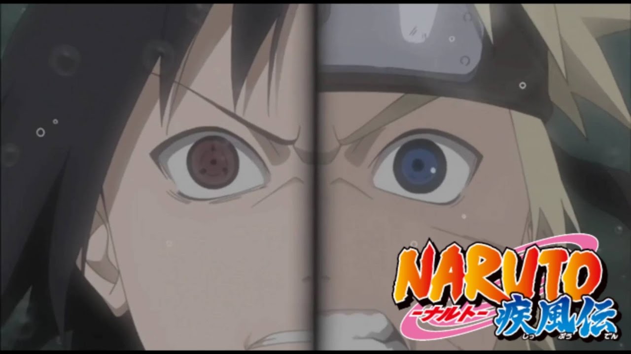 アニメmad Naruto ナルト疾風伝 ナルトvsサスケ 最後の闘い 前編 海色 Youtube