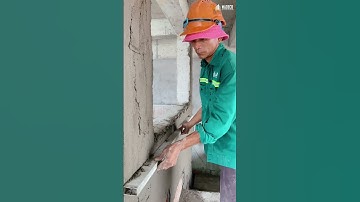 Giai đoạn thi công tô tường tại công trình #nhadep #xaynhatrongoi