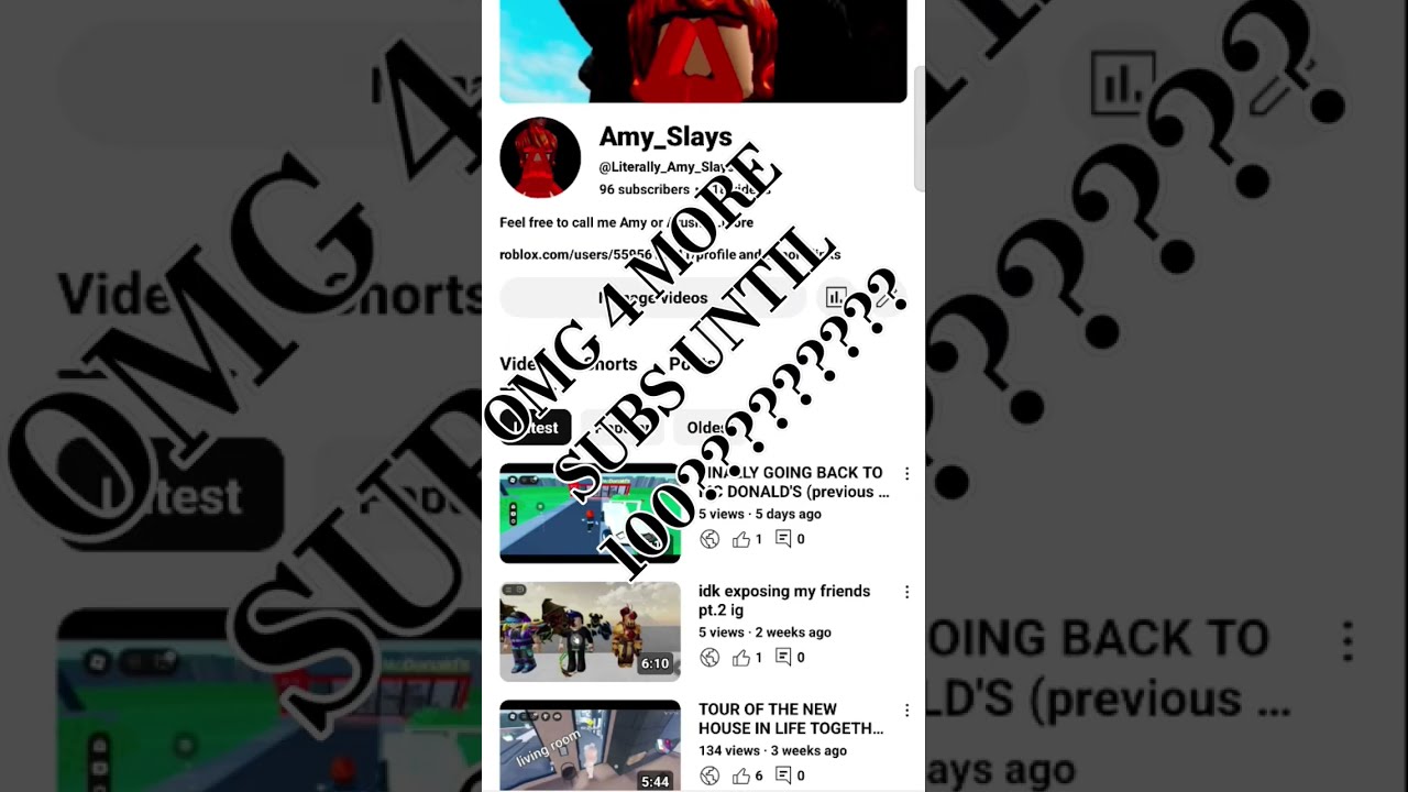 TYSM GUYS Tysm Subscribe 100subs