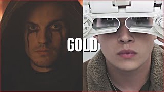» dark!multifandom | gold [collab]