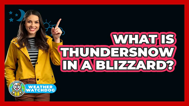 What Is Thundersnow In A Blizzard? - Weather Watchdog