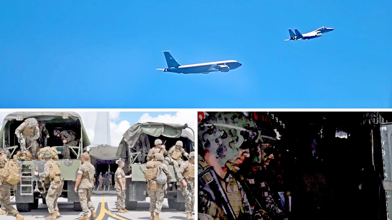 U.S. Marines with 2d Battalion, is forward-deployed under Rapid Response Drill