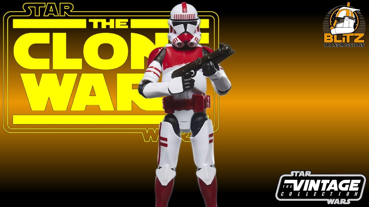 Star Wars Clone Shock Trooper Vc110 Vintage Collection 2012