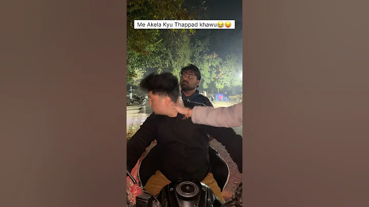 Me Akele Kyu Thappad khawu😂😂😛 #trending #funny #memes #memesdaily #flipperachi
