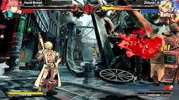 Guilty Gear Xrd @ NEC15 Salty Suite - Hard Bread (Elphelt) vs Zidane (Sin) [720p/60fps]