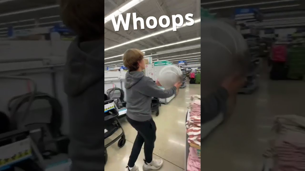 Bro Did NOT Just Break The Ball Funny Funnyvideo Throw Walmart Breaking Fyp