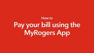 How to pay your bill using the MyRogers app screenshot 2