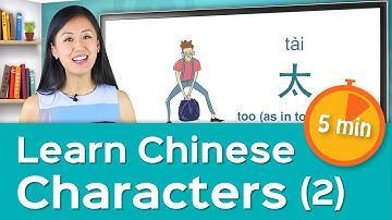 Learn Chinese Characters in 5 Minutes with Yoyo Chinese(Part 2)