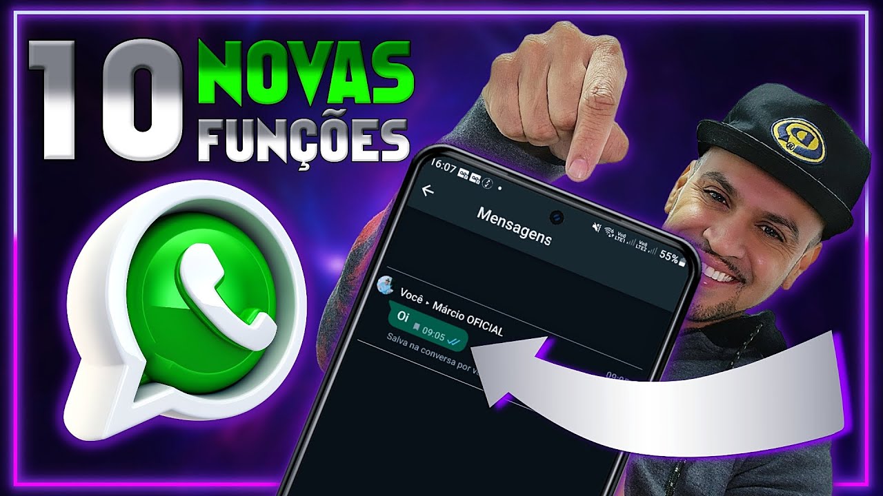 10 NOVAS FUNÇÕES INCRÍVEIS DO WHATSAPP que você precisa conhecer - YouTube