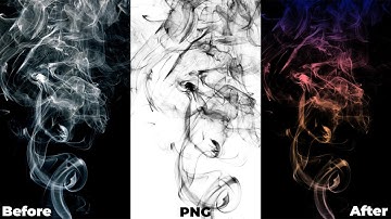 How To Select Smoke In Photoshop | Vision Lads