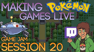 Making Pokemon Games Live (Game Jam Session 20)