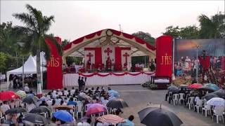 Viernes Santo 25/03/2016. Parroquia San Francisco Javier, Piedecuesta, Santander, Colombia.