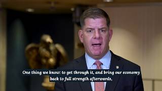 Mayor Walsh addresses small businesses in Boston