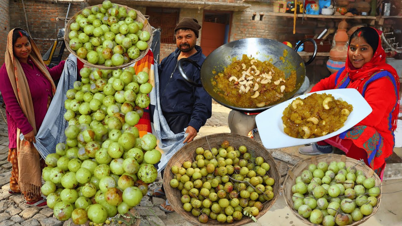 आँवले के हलवा को इस तरीके से बनाएगें तो बच्चे भी मांग मांग कर खाएंगे || Gooseberry Halwa || Amla