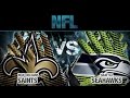 2013 NFC Divisional Playoff Seahawks vs Sainst Hawks highlights