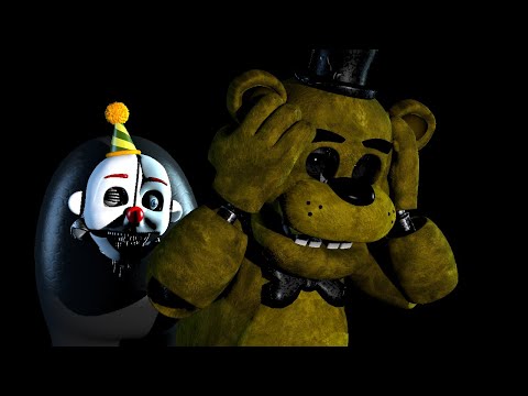 [SFM/FNAF] Ennard showed Golden Freddy Among Us for the first time