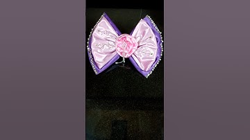 Easy Bow🎀 making idea/bow making video #shorts #bow #diy #fabricbowmaking🎀 #youtubeshorts #stitching