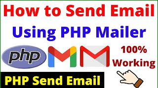 PHP Tutorial: How to Send Email Using PHP with PHP Mailer Gmail SMTP | PHP Send Email Free PHPMailer