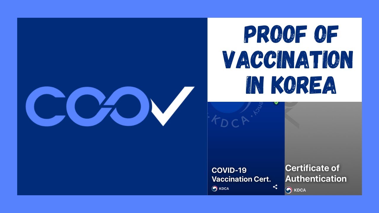 วิธีสมัคร apple id เกาหลี  2022 New  PROOF OF VACCINATION IN KOREA ??? || COOV App || Vaccine Passport
