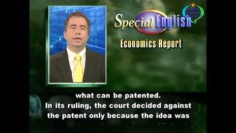 Learn English with VOA Special English - Inventors Given Hope on Patents for Business Methods