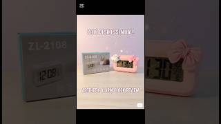 Cute Hello kitty digital alerm clock unboxing 🌷🌸#shorts #fypシ #unboxingvideo #studytools