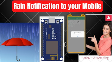 Rain Blynk Application Notification ESP8266 NodeMCU | IOT Project | Rain Sensor | Blynk Notification