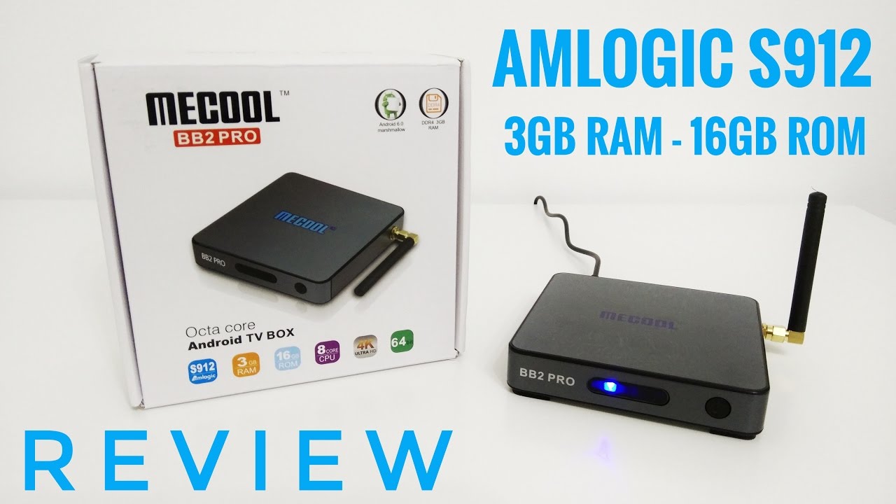 Lively Suspect Scottish MECOOL BB2 PRO TV Box REVIEW - 3GB RAM, 16GB ROM, Amlogic S912 - YouTube