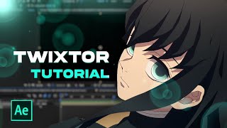 How To Make Twixtor In 2 Minutes / After Effects Tutorial