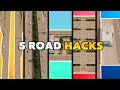 5 Road Hacks you need to know in Cities: Skylines! | No Mods needed | Part 2