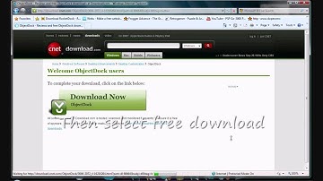 How to get object dock