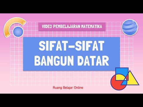 Video: Mempunyai sisi yang sama dan empat sudut tegak?