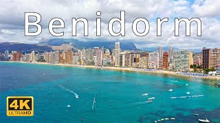 Benidorm , Spain 🇪🇸 | 4K Drone Footage