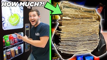 Our Vending Machines Made SO MUCH Money!