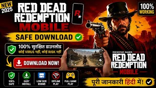 🤠RDR MOBILE EASY DOWNLOAD & SAFE INSTALL GUIDE (2026)📱🔥 || MADE BY - @KRISNA_GAMERZ  || GUYS screenshot 2