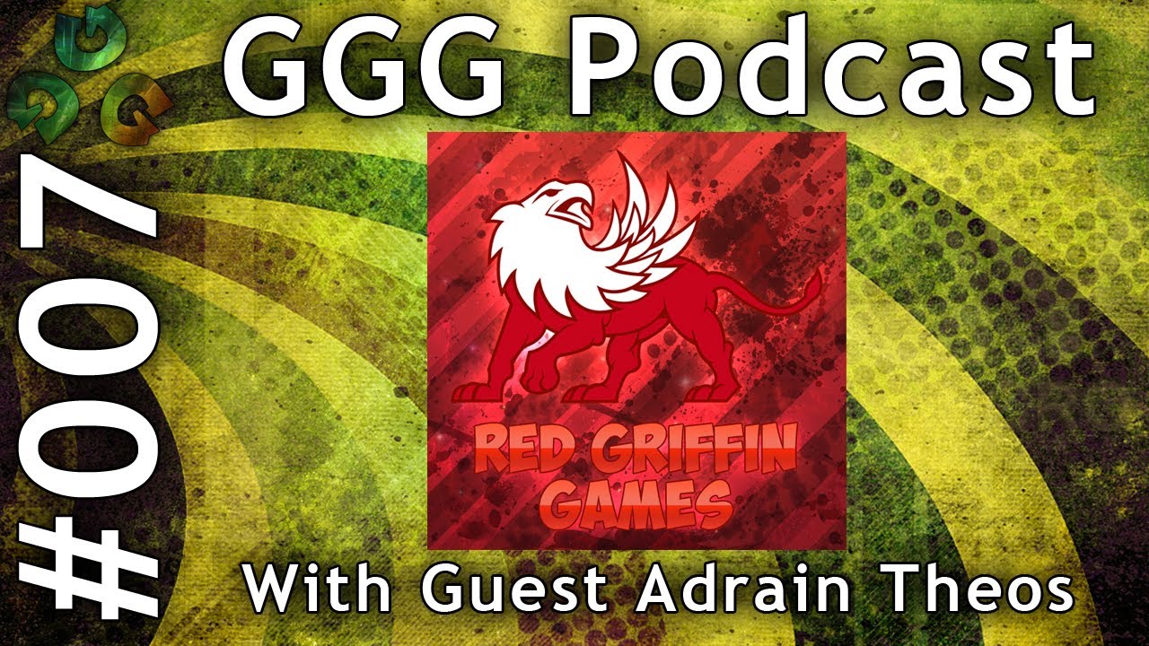 GGG Podcast - #7 ft. Adrian Theos (Movies, PS4, Google Glasses)