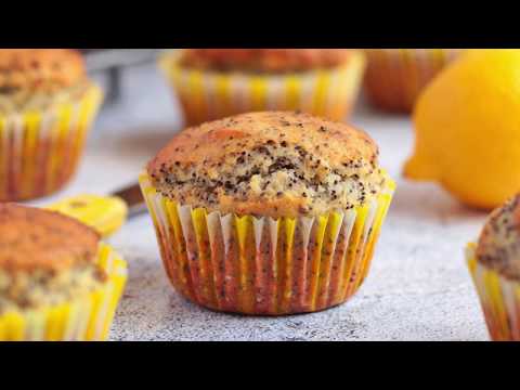 Lemon and Poppy Seed Muffins Recipe