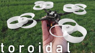 TOROIDAL PROPELLER on a DRONE | DIY 3D printed
