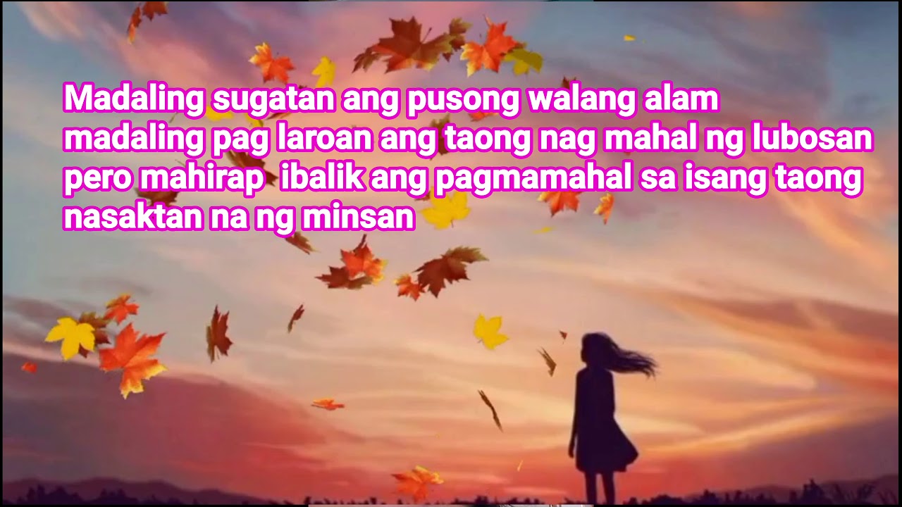Panahon ( Tagalog Spoken Poetry ) - YouTube