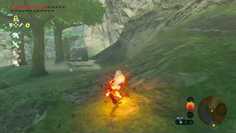 Hidden Lava near The Coliseum Ruins | The Legend of Zelda - Breath of the Wild