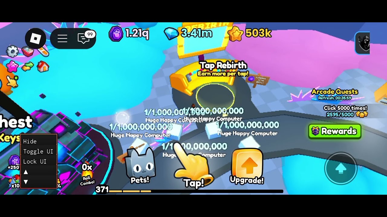 Pets Go Script *Updated* Auto Tap,Auto Rebirth , Auto Hatch and more ...