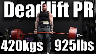 My Heaviest Deadlift Ever | 3 Weeks Out