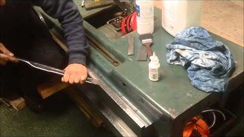 Step scraping for alignment and testing)